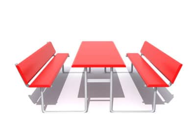 rectangle picnic table
