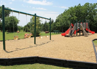 Playground with EWF Mulch