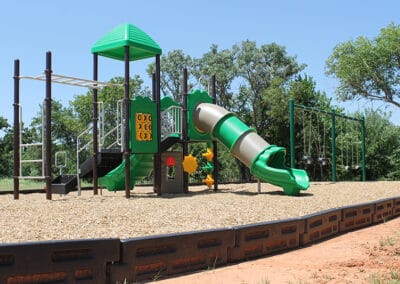 Playground with EWF Mulch