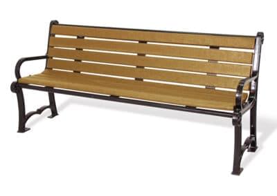 Charleston Recycled Bench