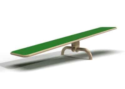 green dog teeter